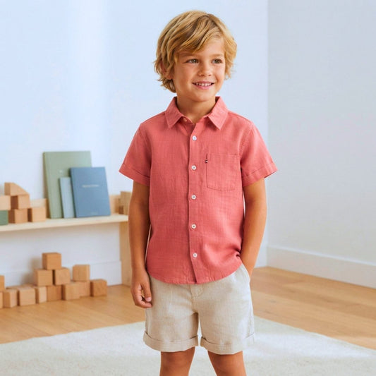 KIDINS - Boys - Shirts & T-shirts (Color: Dark Pink)