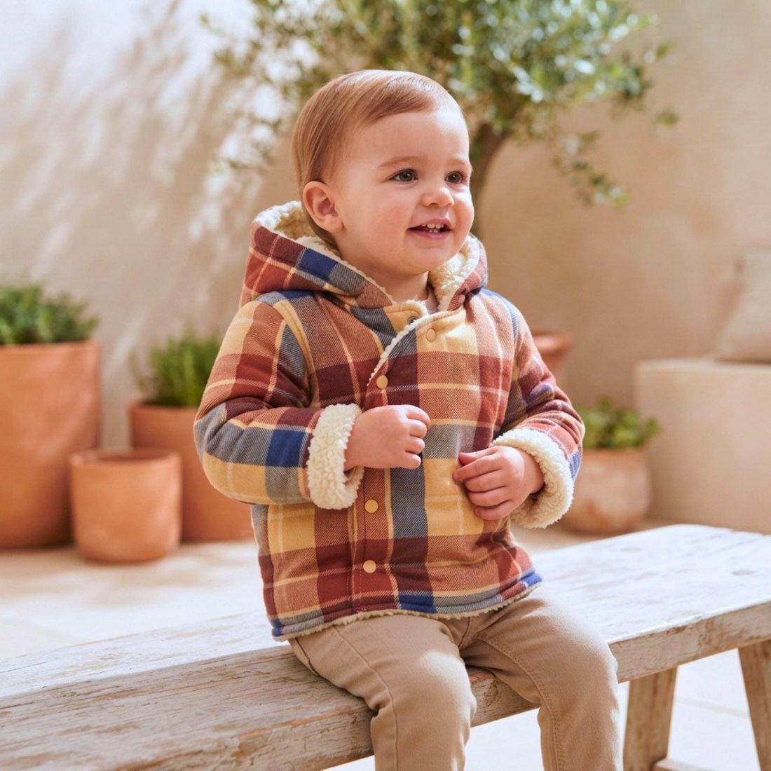 MiniKlub - Boys - Hoodies & Jackets (Color: Brown)
