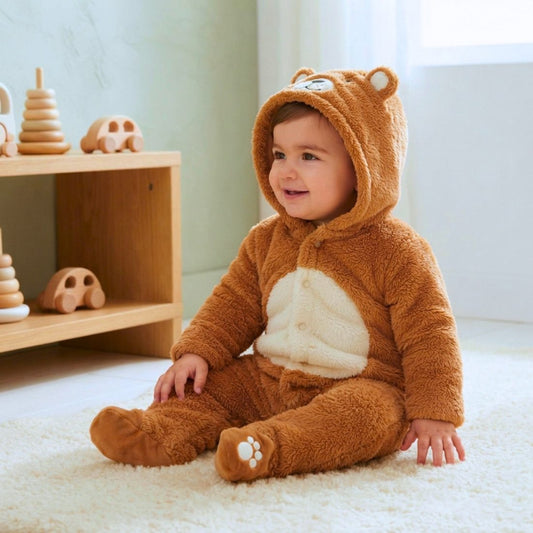 MiniKlub - Unisex - Hoodies, Sweaters & Jackets (Color: Brown)