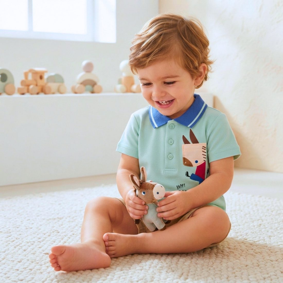 MiniKlub - Newborn & Baby - Tops & Tees (Color: Green)