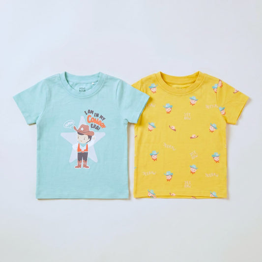 MiniKlub - Boys - Shirts & T-shirts (Color: Multi | 2 Pcs Set)