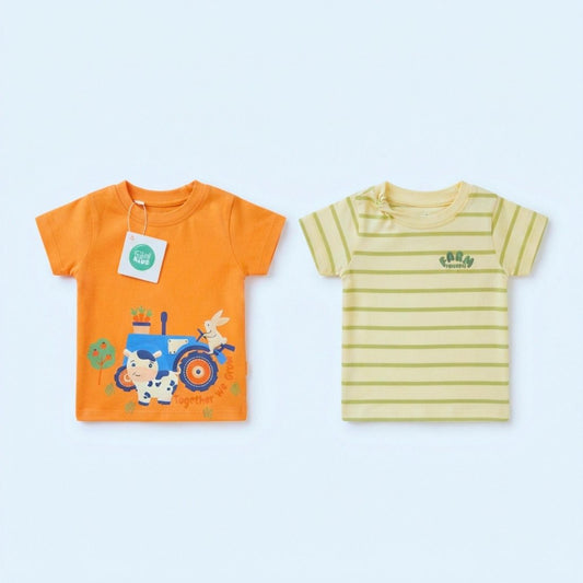 MiniKlub - Boys - Shirts & T-shirts (Color: Multi | 2 Pcs Set)