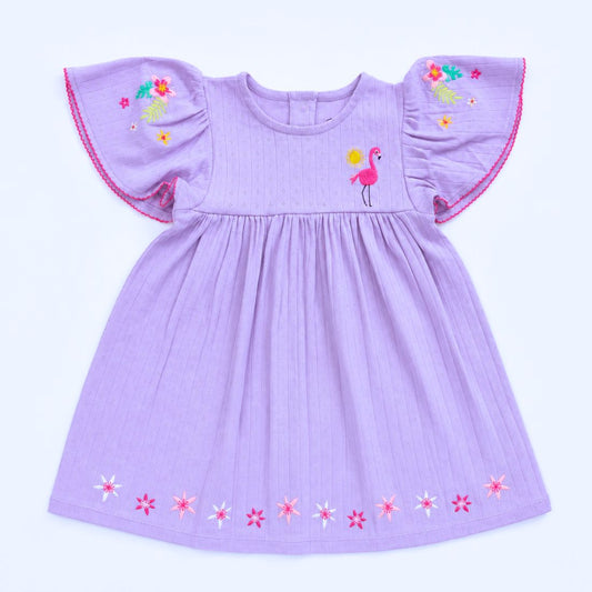 MiniKlub - Girls - Dresses & Frocks (Color: Purple)