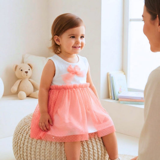 MiniKlub - Girls - Dresses & Frocks (Color: Red)