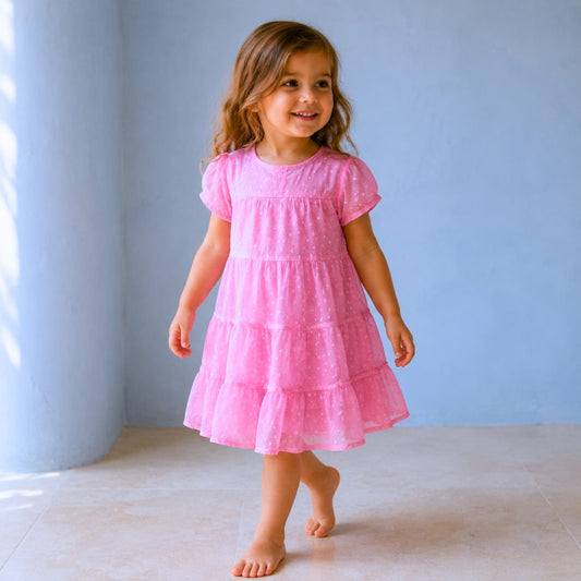 INFINITYKIDS - Newborn & Baby - Dresses & Frocks (Color: Pink)