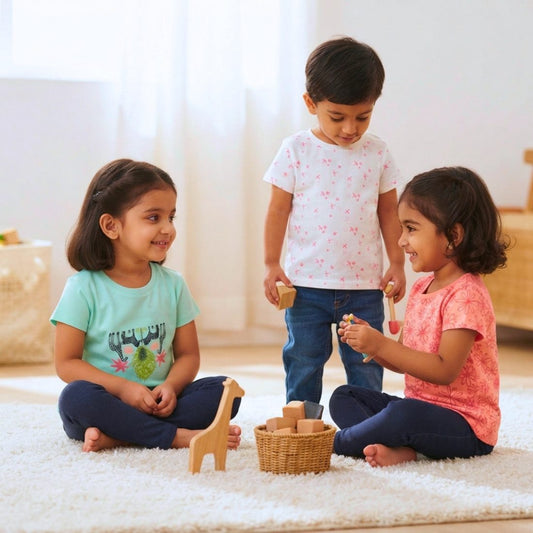 MiniKlub - Girls - Tops & Tees (Color: Multi | 3 Pcs Set)