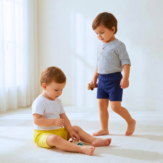 MiniKlub - Boys - Shorts & Bottoms (Color: Multi | 2 Pcs Set)