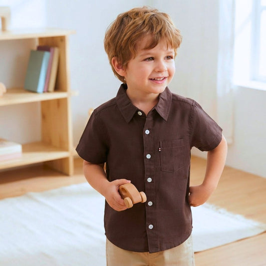 KIDINS - Boys - Shirts & T-shirts (Color: Brown)