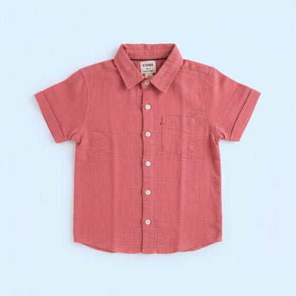 KIDINS - Boys - Shirts & T-shirts (Color: Dark Pink)
