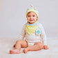 MiniKlub - Newborn & Baby - Baby Caps & Headbands (Color: Multi | 2 Pcs Set)