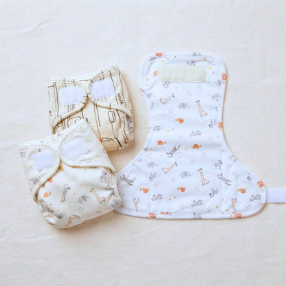 MiniKlub - Newborn & Baby - Baby Essentials & Bibs (Color: Multi | 3 Pcs Set)