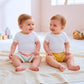 MiniKlub - Newborn & Baby - Bottoms & Leggings (Color: White | 2 Pcs Set)