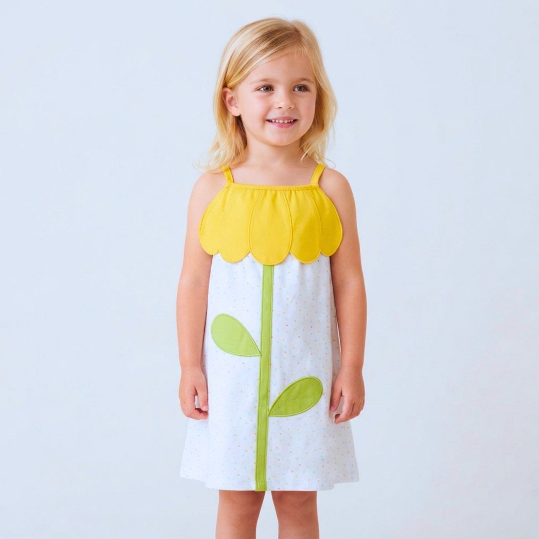MiniKlub - Girls - Dresses & Frocks (Color: Yellow)