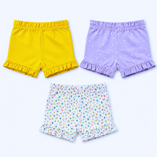 MiniKlub - Girls - Skirts & Bottoms (Color: Multi | 3 Pcs Set)