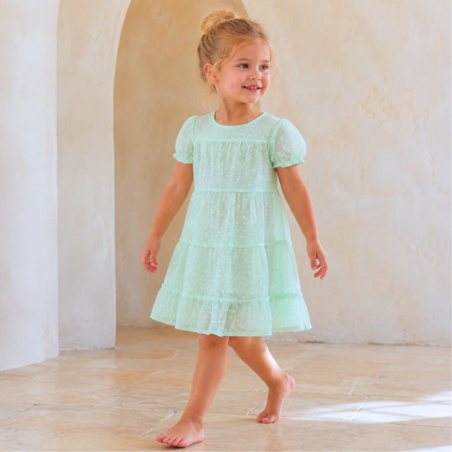 INFINITYKIDS - Newborn & Baby - Dresses & Frocks (Color: Green)