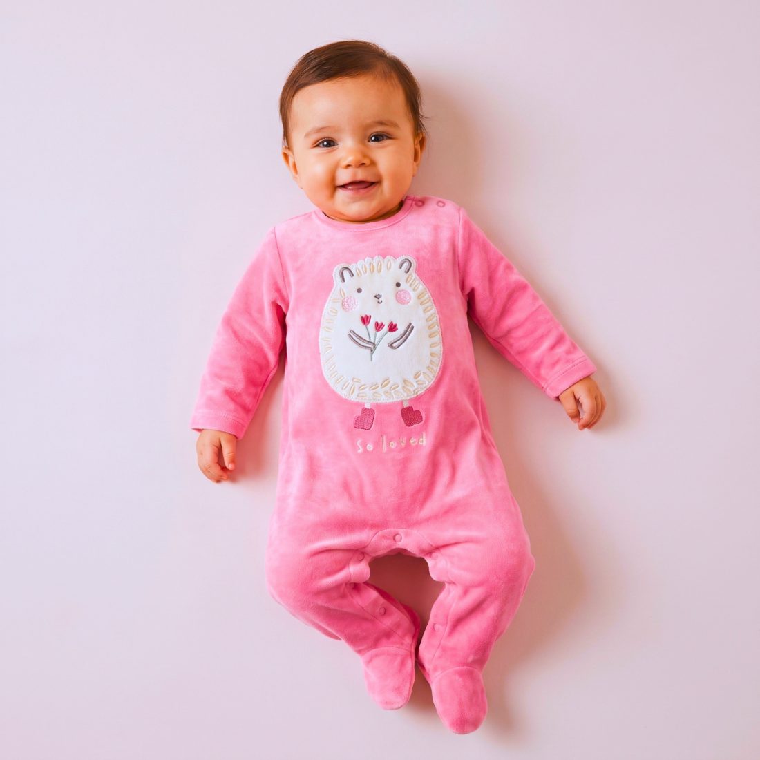 MiniKlub - Newborn & Baby - Sleepwear & Onesies (Color: Pink)