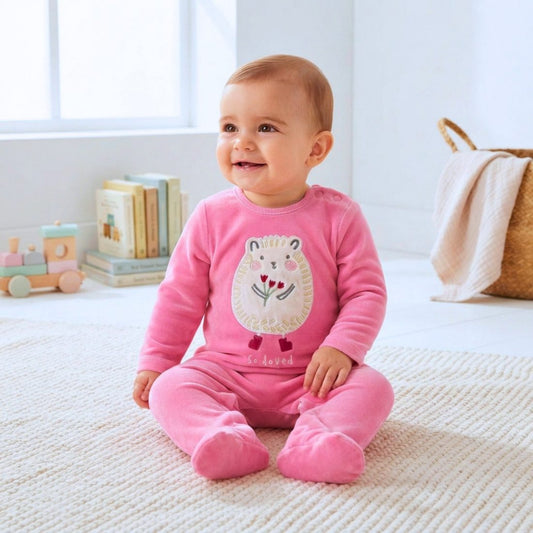 MiniKlub - Newborn & Baby - Sleepwear & Onesies (Color: Pink)