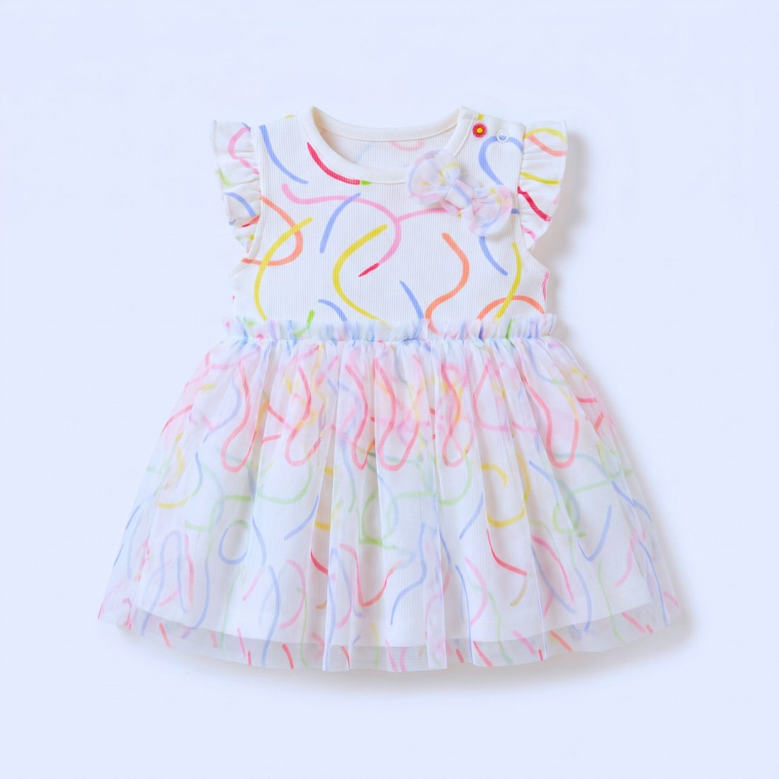 MiniKlub - Newborn & Baby - Rompers & Bodysuits (Color: White | 2 Pcs Set)
