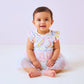 MiniKlub - Newborn & Baby - Rompers & Bodysuits (Color: White | 2 Pcs Set)