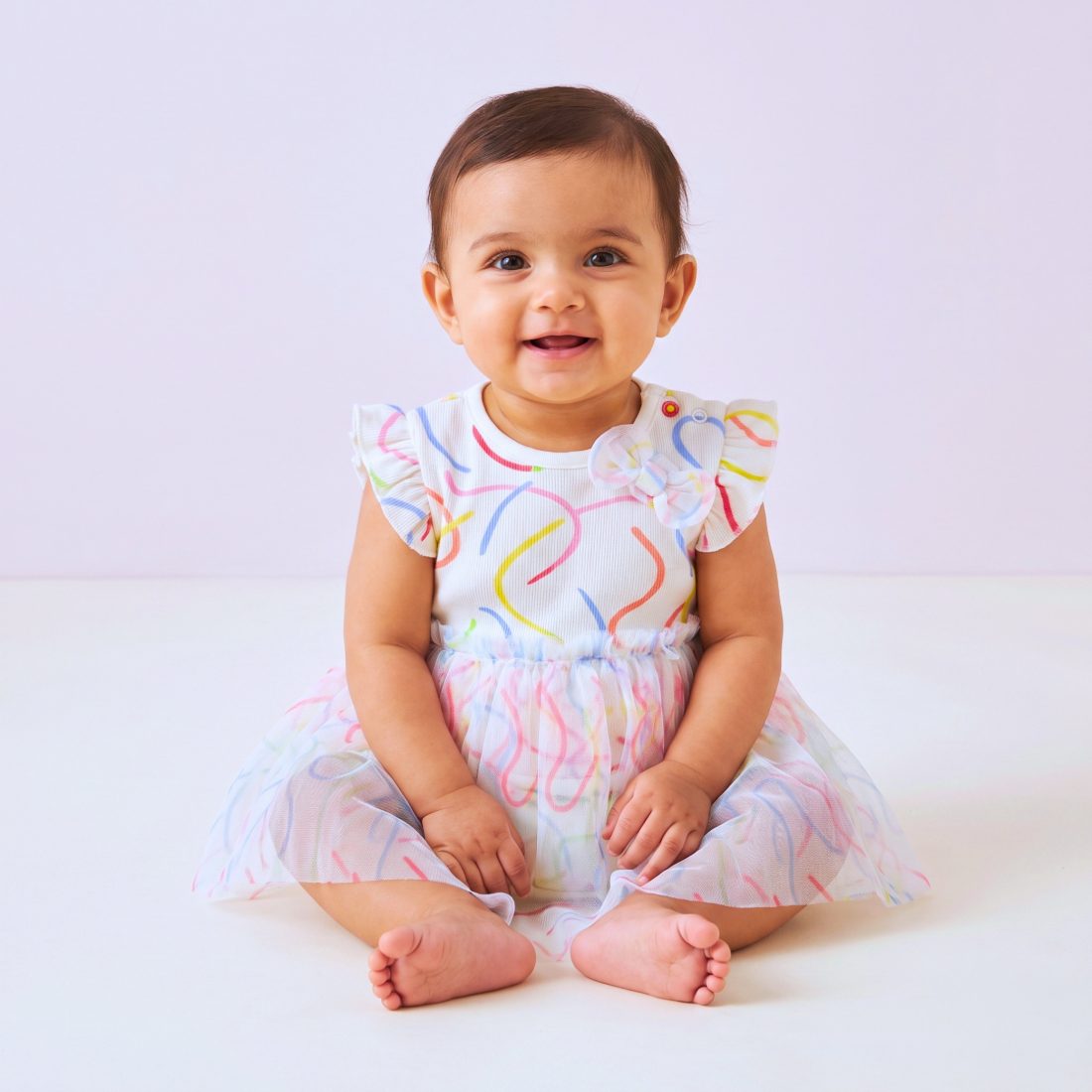 MiniKlub - Newborn & Baby - Rompers & Bodysuits (Color: White | 2 Pcs Set)
