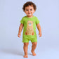 MiniKlub - Newborn & Baby - Rompers & Bodysuits (Color: Green)