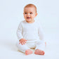 MiniKlub - Newborn & Baby - Rompers & Bodysuits (Color: White)