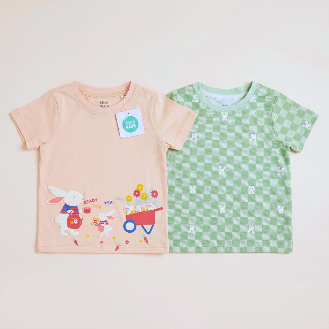 MiniKlub - Boys - Shirts & T-shirts (Color: Green | 2 Pcs Set)