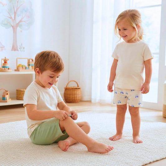 MiniKlub - Newborn & Baby - Bottoms & Leggings (Color: Multi | 2 Pcs Set)