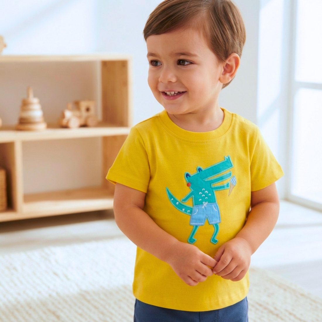 MiniKlub - Boys - Shirts & T-shirts (Color: Yellow)