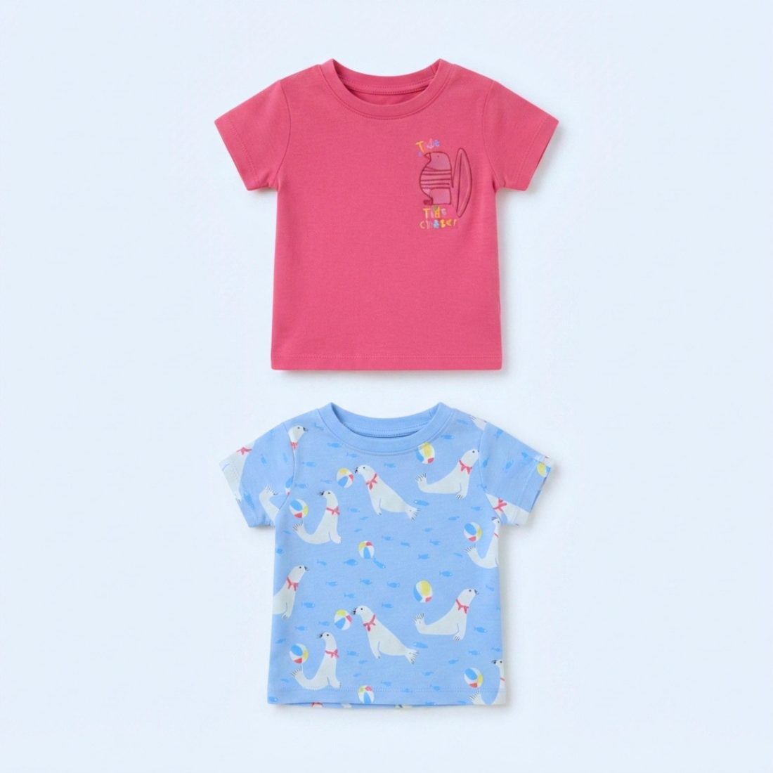 MiniKlub - Boys - Shirts & T-shirts (Color: Multi | 2 Pcs Set)