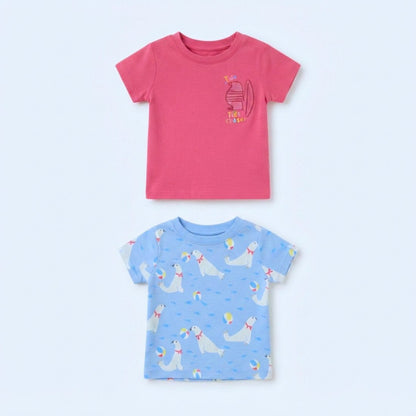 MiniKlub - Boys - Shirts & T-shirts (Color: Multi | 2 Pcs Set)