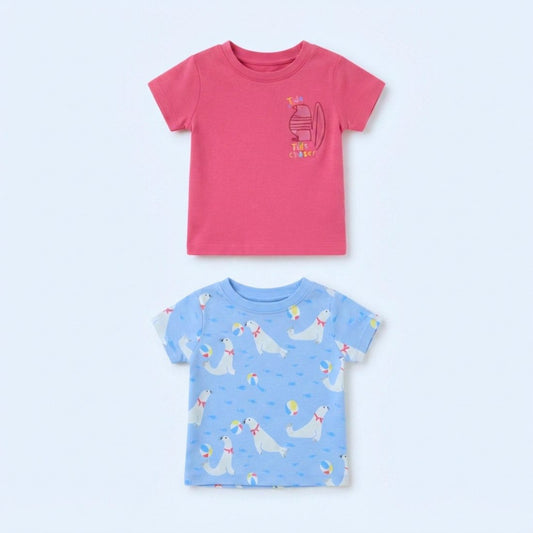 MiniKlub - Boys - Shirts & T-shirts (Color: Multi | 2 Pcs Set)