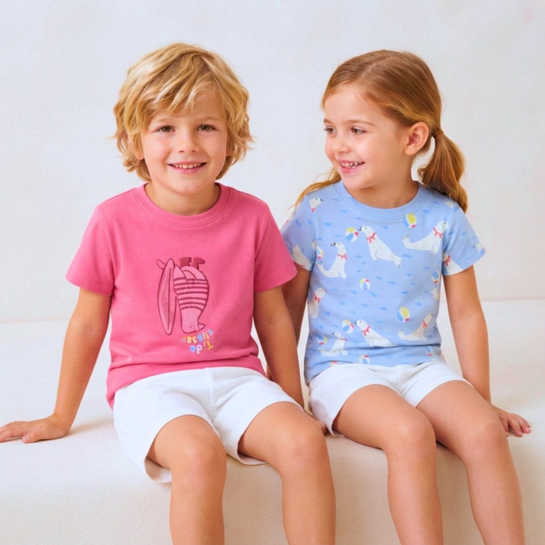 MiniKlub - Boys - Shirts & T-shirts (Color: Multi | 2 Pcs Set)