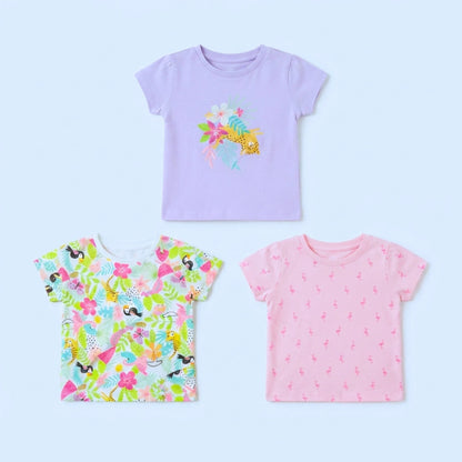 MiniKlub - Newborn & Baby - Tops & Tees (Color: Multi | 3 Pcs Set)