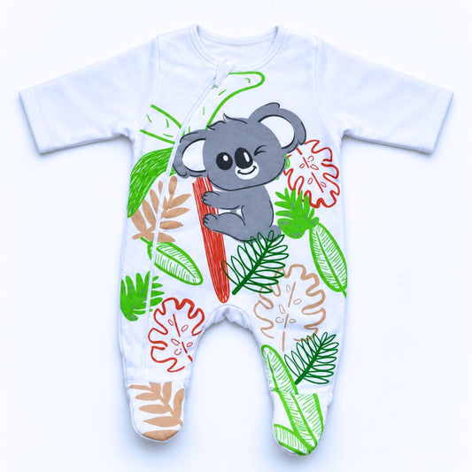 MiniKlub - Newborn & Baby - Rompers & Bodysuits (Color: White)