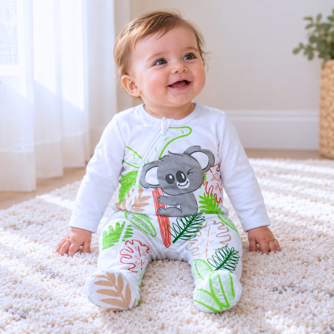 MiniKlub - Newborn & Baby - Rompers & Bodysuits (Color: White)