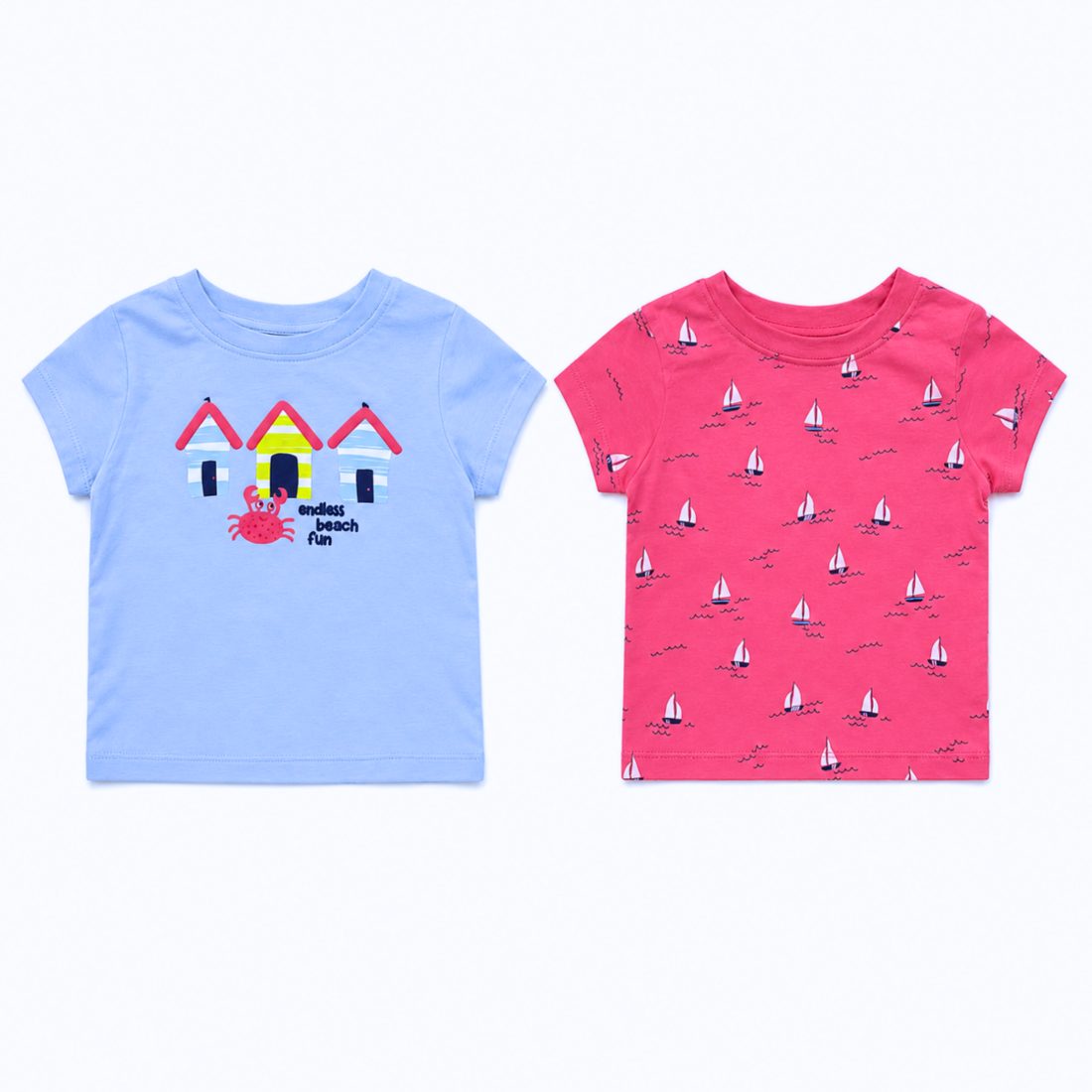MiniKlub - Boys - Shirts & T-shirts (Color: Multi | 2 Pcs Set)