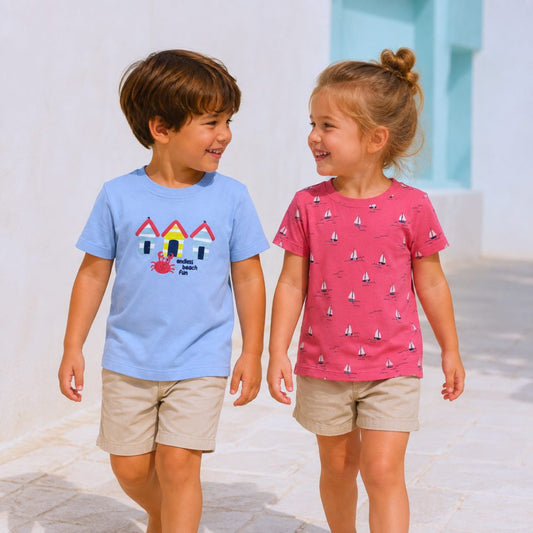 MiniKlub - Boys - Shirts & T-shirts (Color: Multi | 2 Pcs Set)