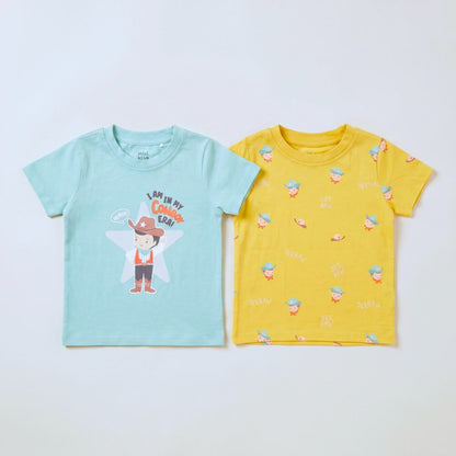 MiniKlub - Boys - Shirts & T-shirts (Color: Multi | 2 Pcs Set)