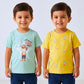 MiniKlub - Boys - Shirts & T-shirts (Color: Multi | 2 Pcs Set)