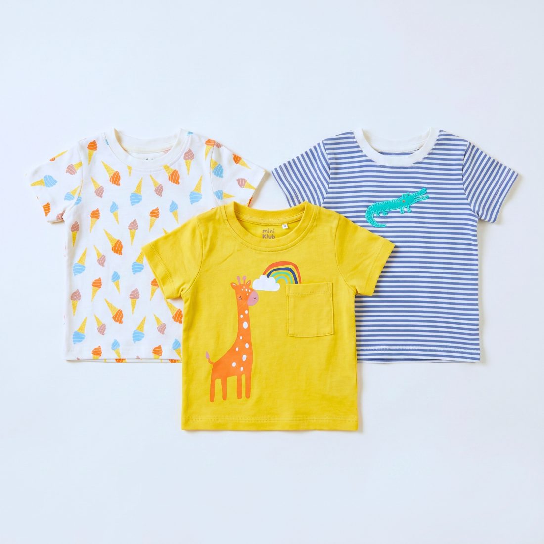 MiniKlub - Boys - Shirts & T-shirts (Color: Multi | 3 Pcs Set)