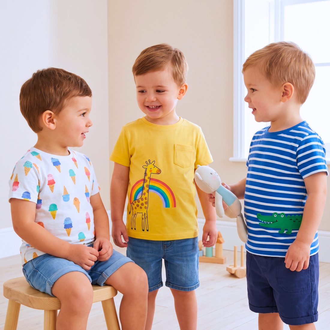 MiniKlub - Boys - Shirts & T-shirts (Color: Multi | 3 Pcs Set)