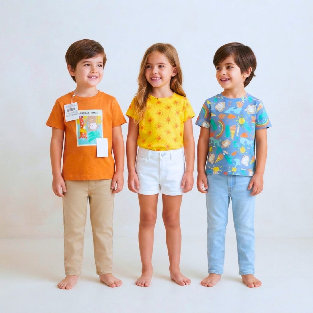 MiniKlub - Boys - Shirts & T-shirts (Color: Blue | 3 Pcs Set)