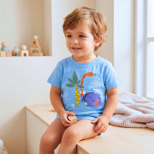 MiniCuddles - Boys - Shirts & T-shirts (Color: Blue)