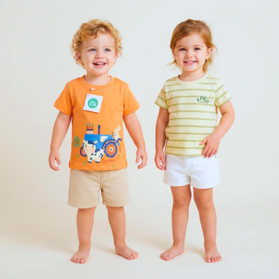 MiniKlub - Boys - Shirts & T-shirts (Color: Multi | 2 Pcs Set)
