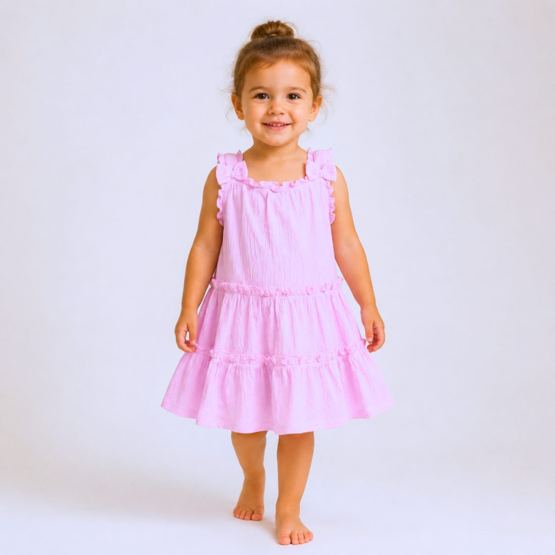 MiniKlub - Girls - Dresses & Frocks (Color: Pink)