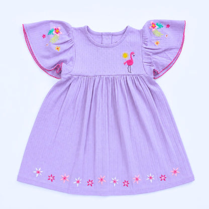 MiniKlub - Girls - Dresses & Frocks (Color: Purple)