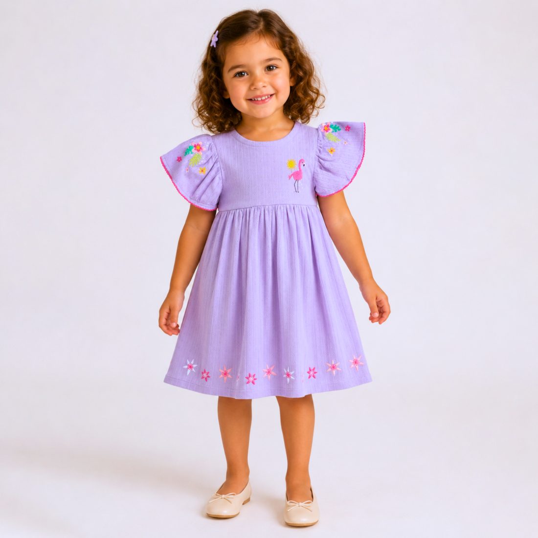 MiniKlub - Girls - Dresses & Frocks (Color: Purple)