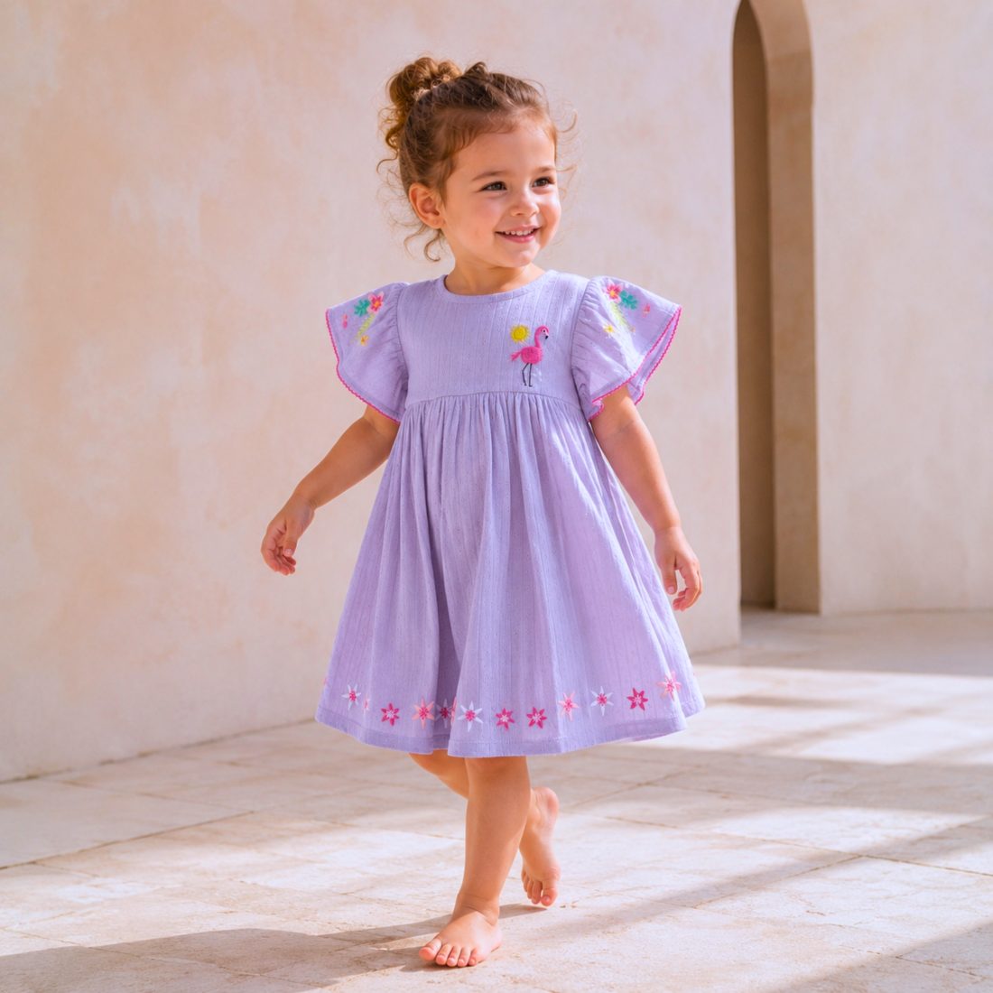 MiniKlub - Girls - Dresses & Frocks (Color: Purple)