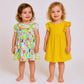 MiniKlub - Girls - Dresses & Frocks (Color: Yellow | 2 Pcs Set)